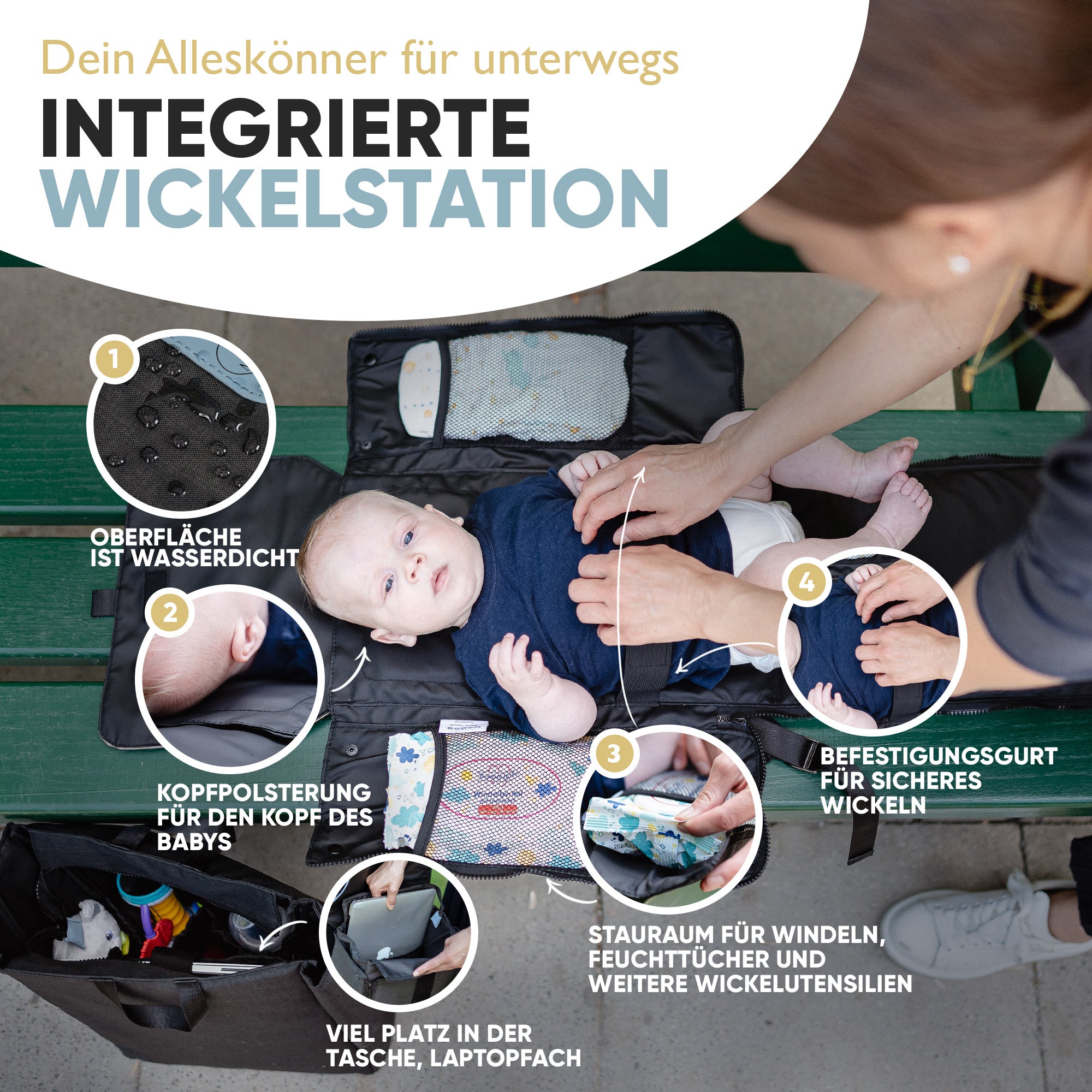 Wickelunterlage flexibel