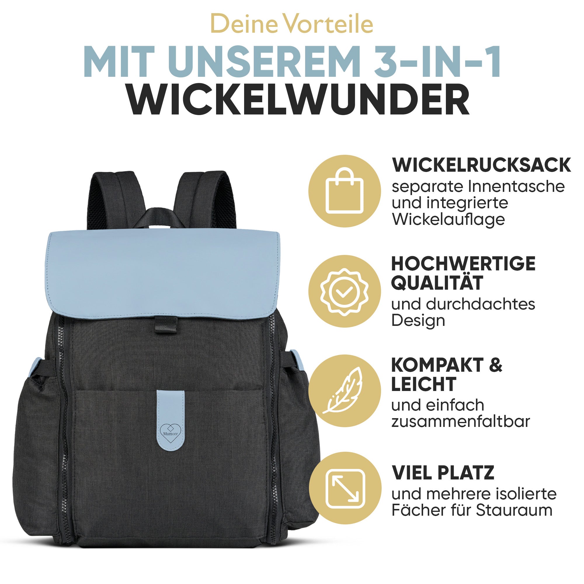 Wickeltasche groß