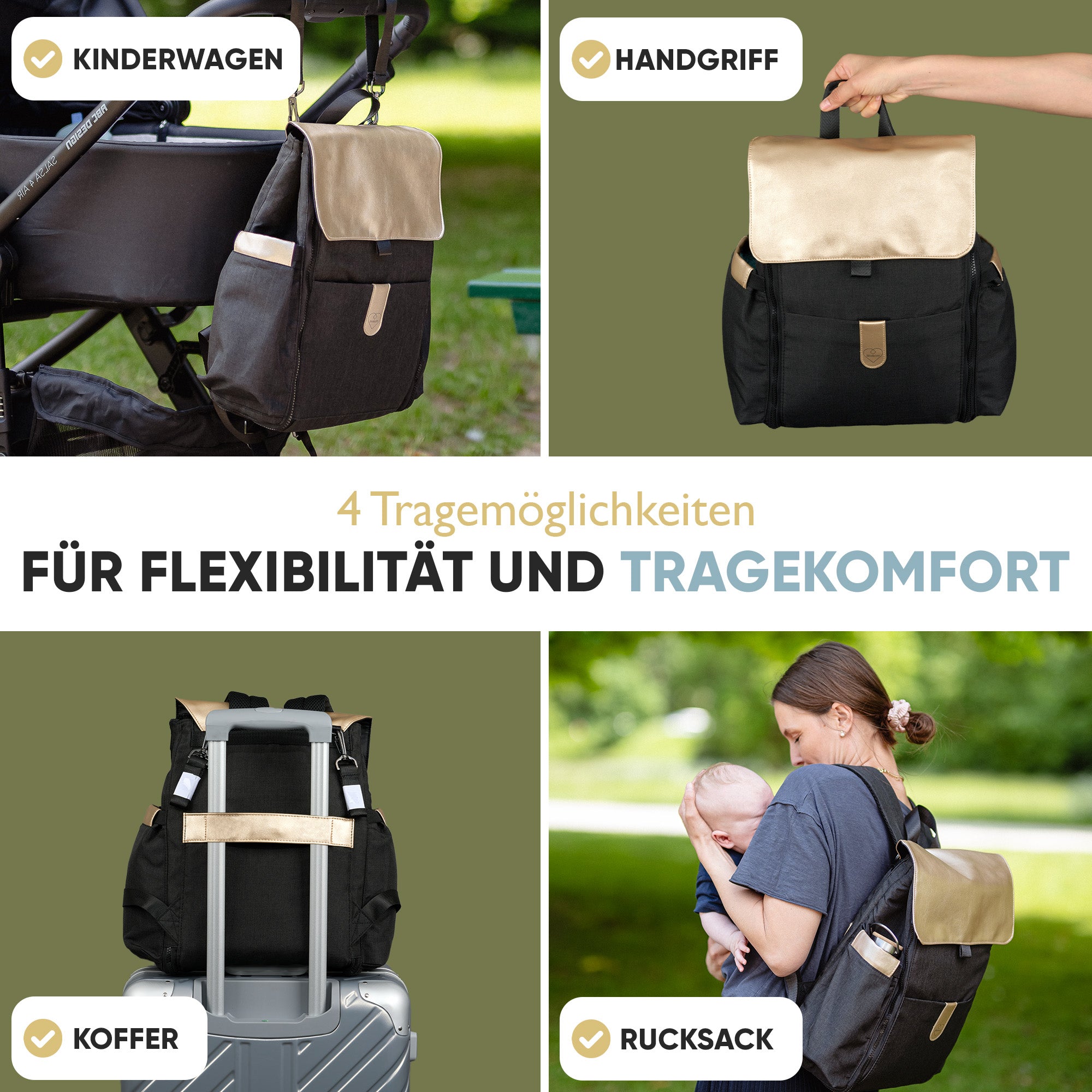 Wickelrucksack multifunktional